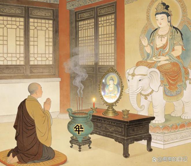 普贤菩萨指点：梦中得见佛菩萨不想福报漏失醒来后做这4件事